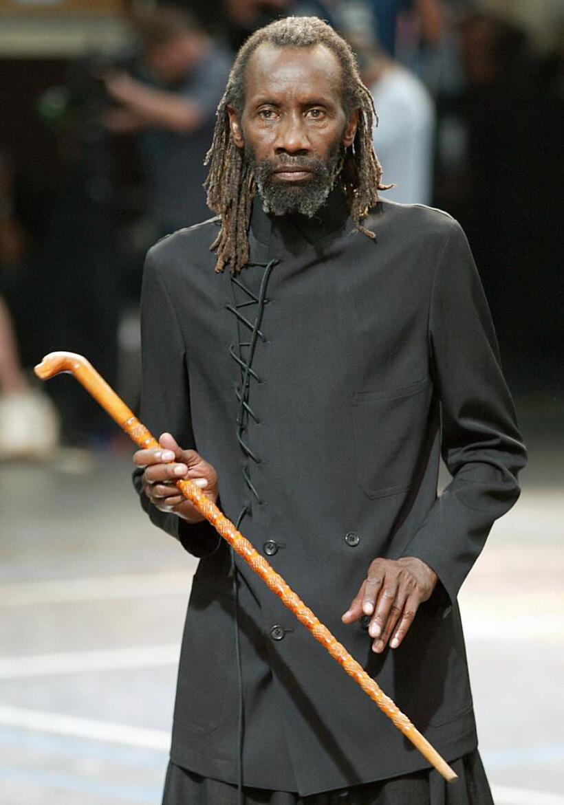 Sotigui Kouyate at the Men's Spring-Summer 2004 Ready-to-Wear Collections.