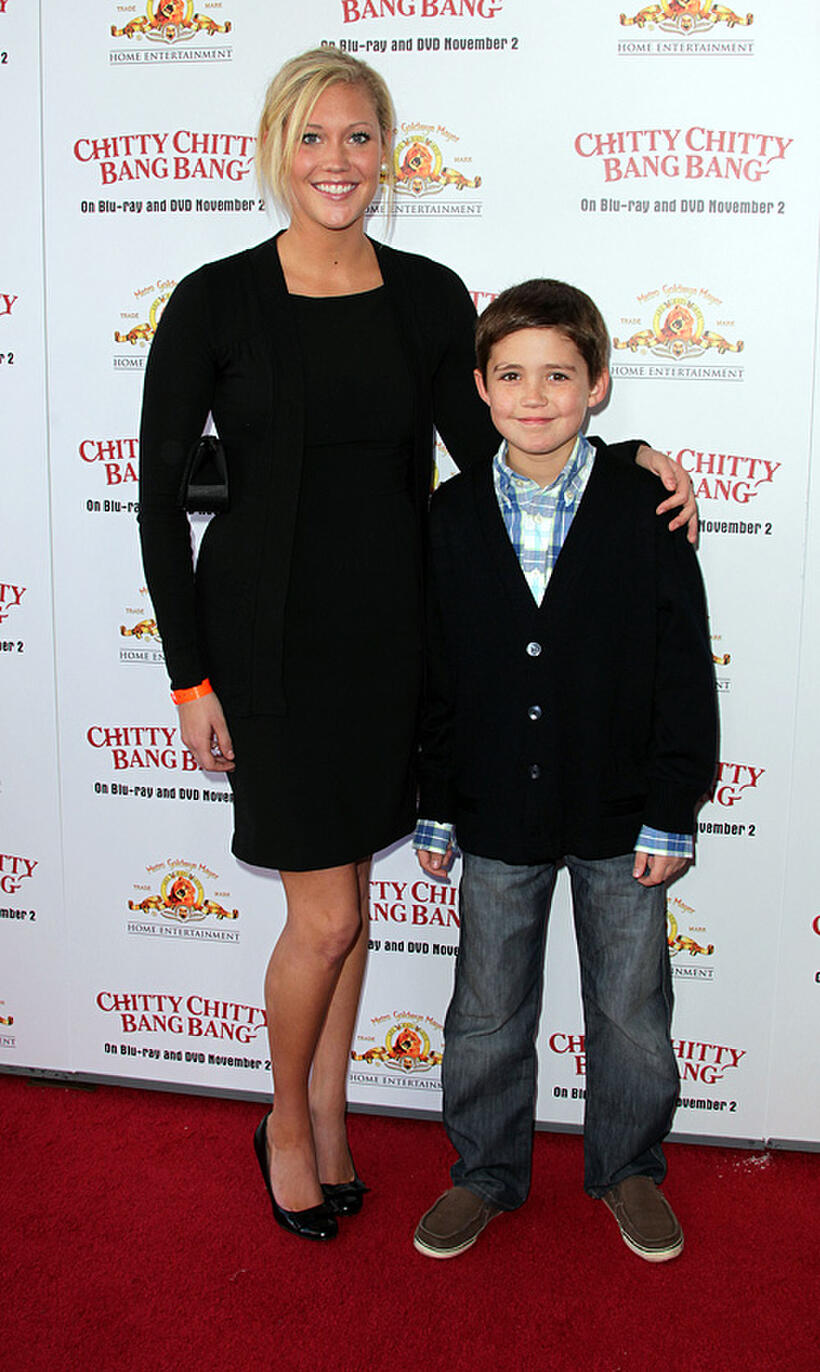 Brittany Hein and Preston Bailey at the screening of "Chitty Chitty Bang Bang."