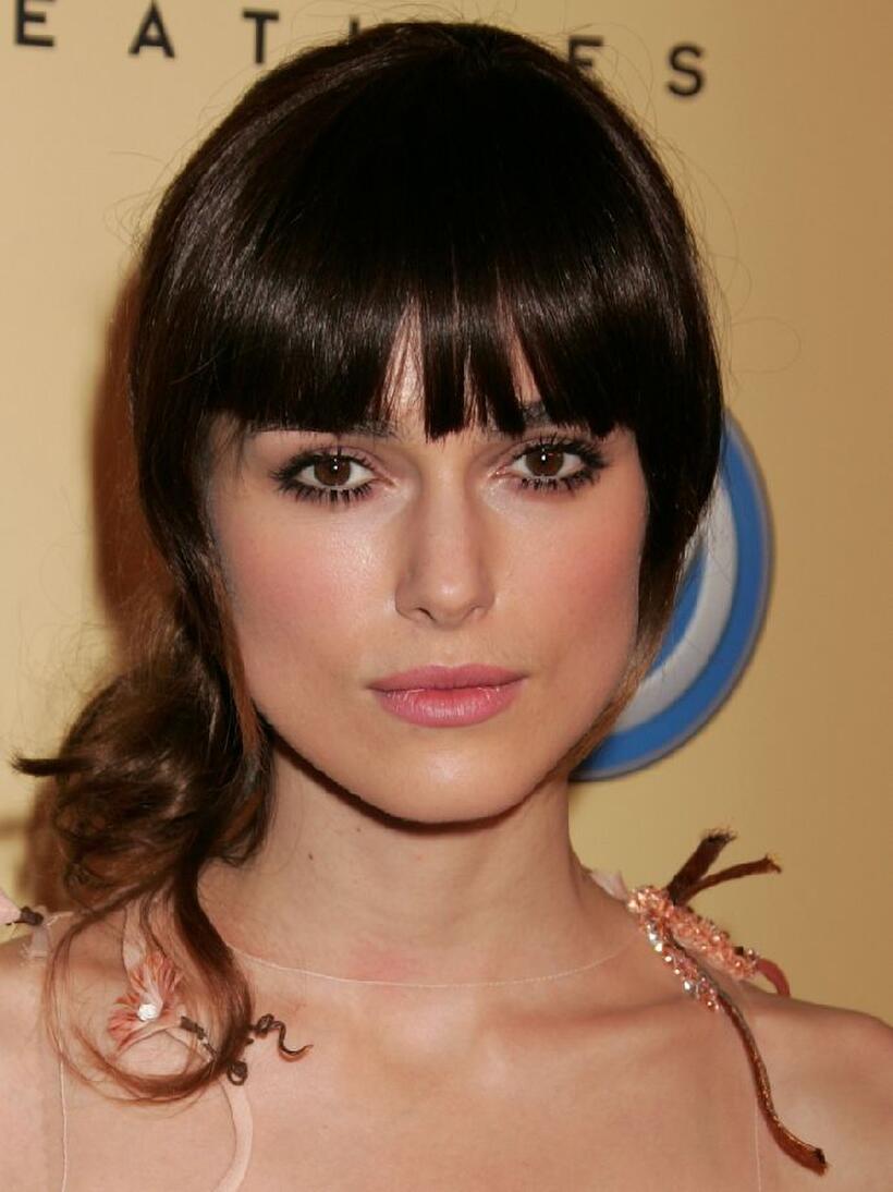 Keira Knightley at the California premiere of "Atonement."