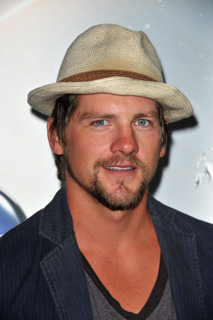 Zachary Knighton at the red carpet of Disney - ABC Television Group's "Flashforward" in California.
