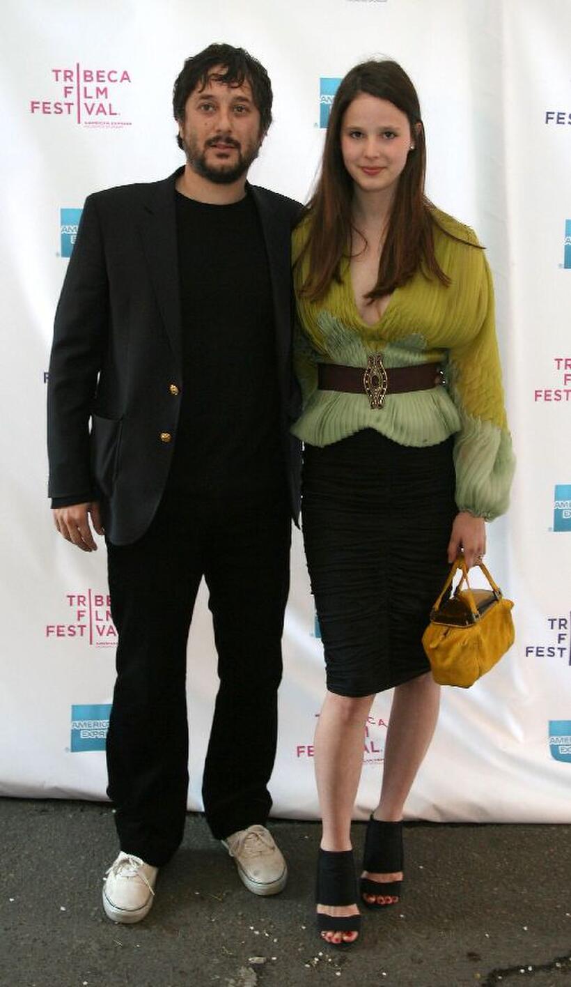 Harmony Korine and Rachel Korine at the premiere of "Mister Lonely" during the 2008 Tribeca Film Festival.
