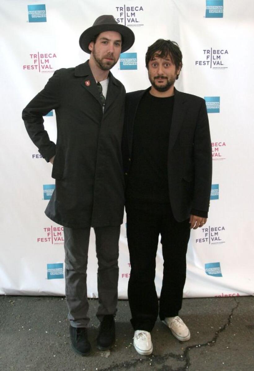 Leo Fitzpatrick and Harmony Korine at the premiere of "Mister Lonely" during the 2008 Tribeca Film Festival.