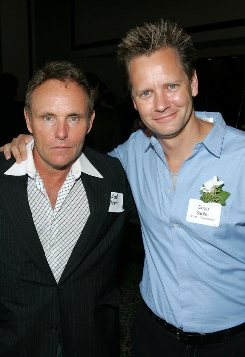Robert Knott and Doug Sadler at the 31st Humanitas Prize ceremony.