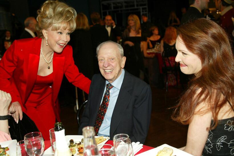 Don Knotts, Barbara Eden and Amy Yasbeck at the TV Land Awards 2003.