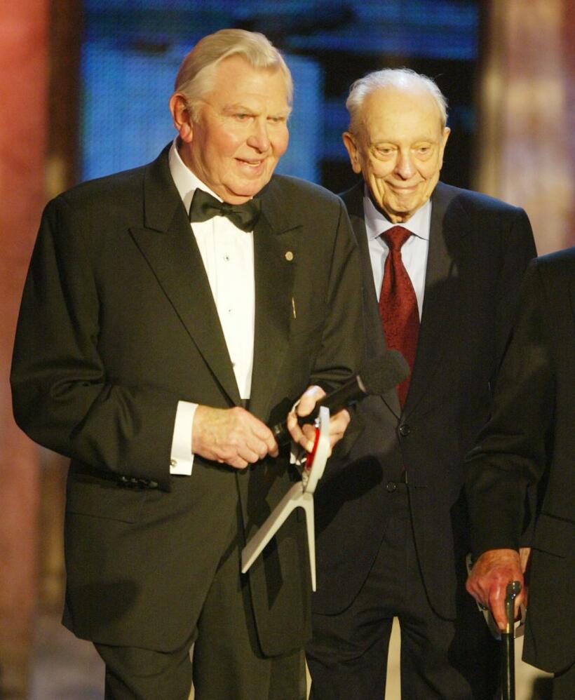 Don Knotts and Andy Griffith at the 2nd Annual TV Land Awards.