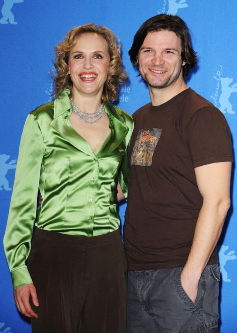 Juliane Kohler and Misel Maticeivc at the photocall of "Effi Briest" during the 59th Berlin Film Festival.