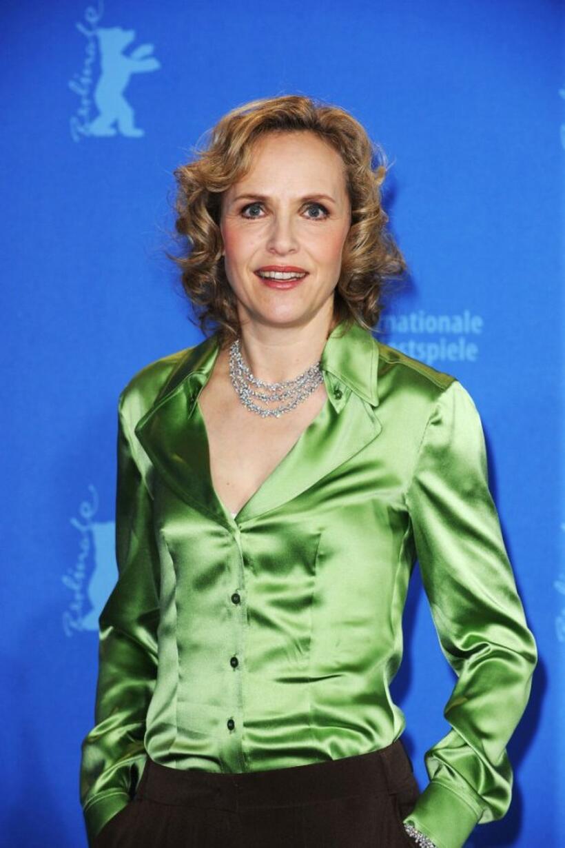 Juliane Kohler at the photocall of "Effi Briest" during the 59th Berlin Film Festival.
