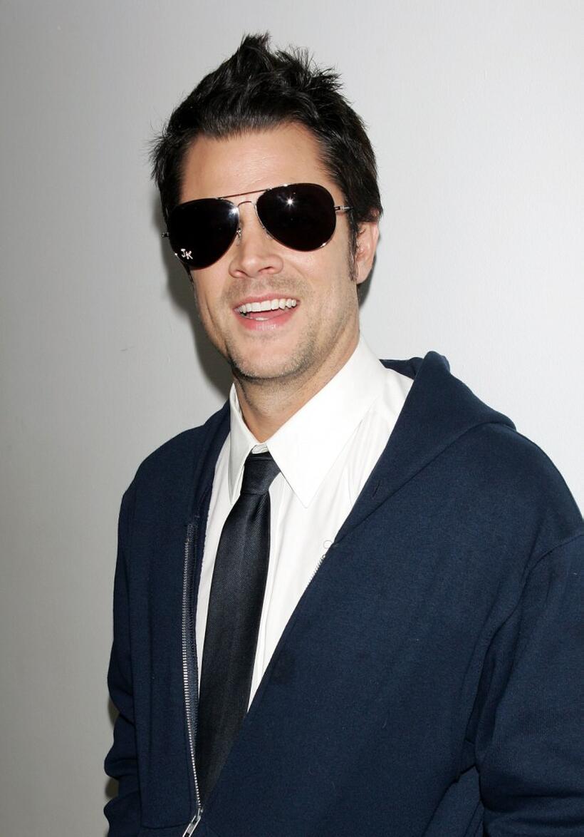 Johnny Knoxville at the MTV's Total Request Live.