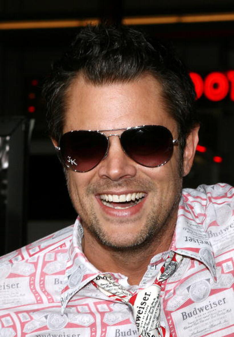 Johnny Knoxville at the "Jackass Number Two" premiere.