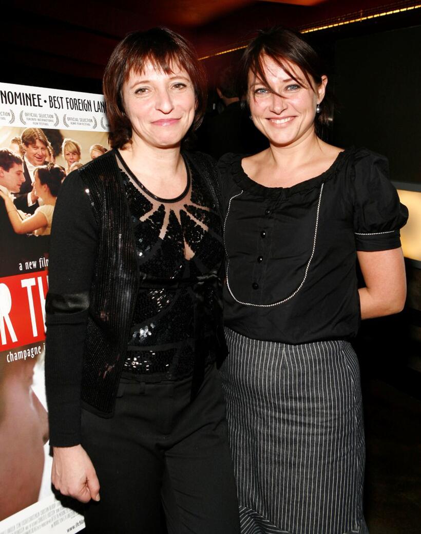 Director Susanne Bier and Sidse Babett Knudsen at the premiere of "After The Wedding."