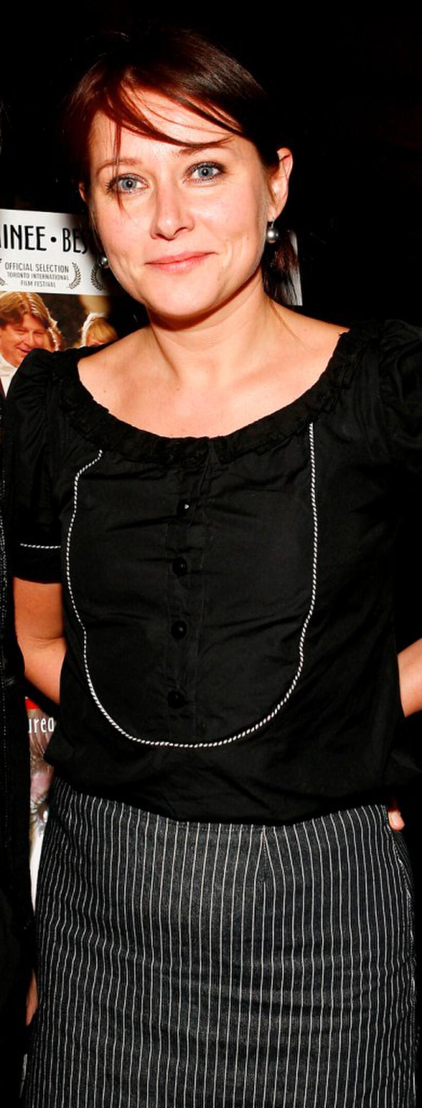 Sidse Babett Knudsen at the premiere of "After The Wedding."
