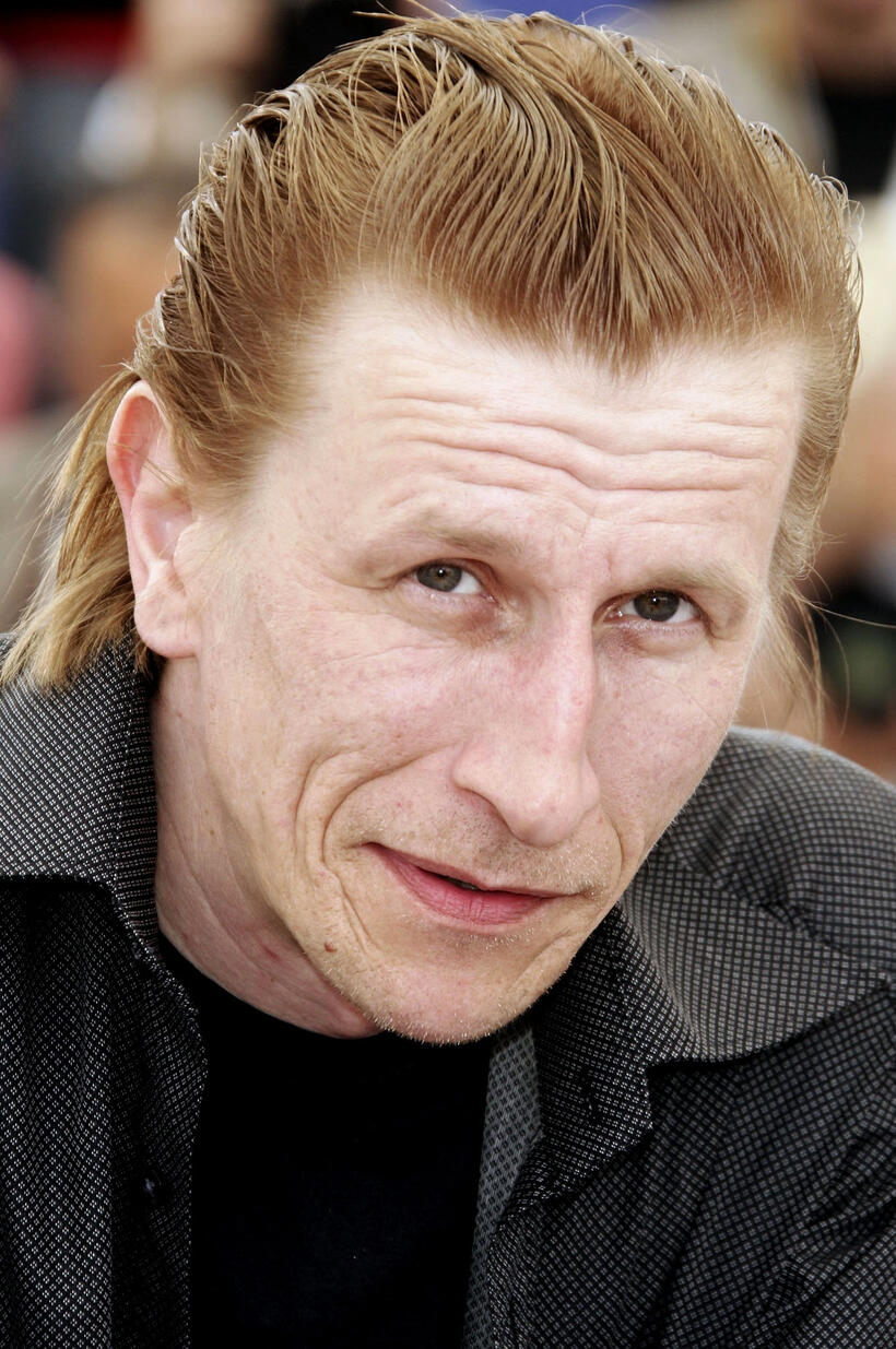 Ilkka Koivula at a photocall for "Laitakaupungin Valot" ("Lights In The Dusk") during the 59th Cannes Film Festival.