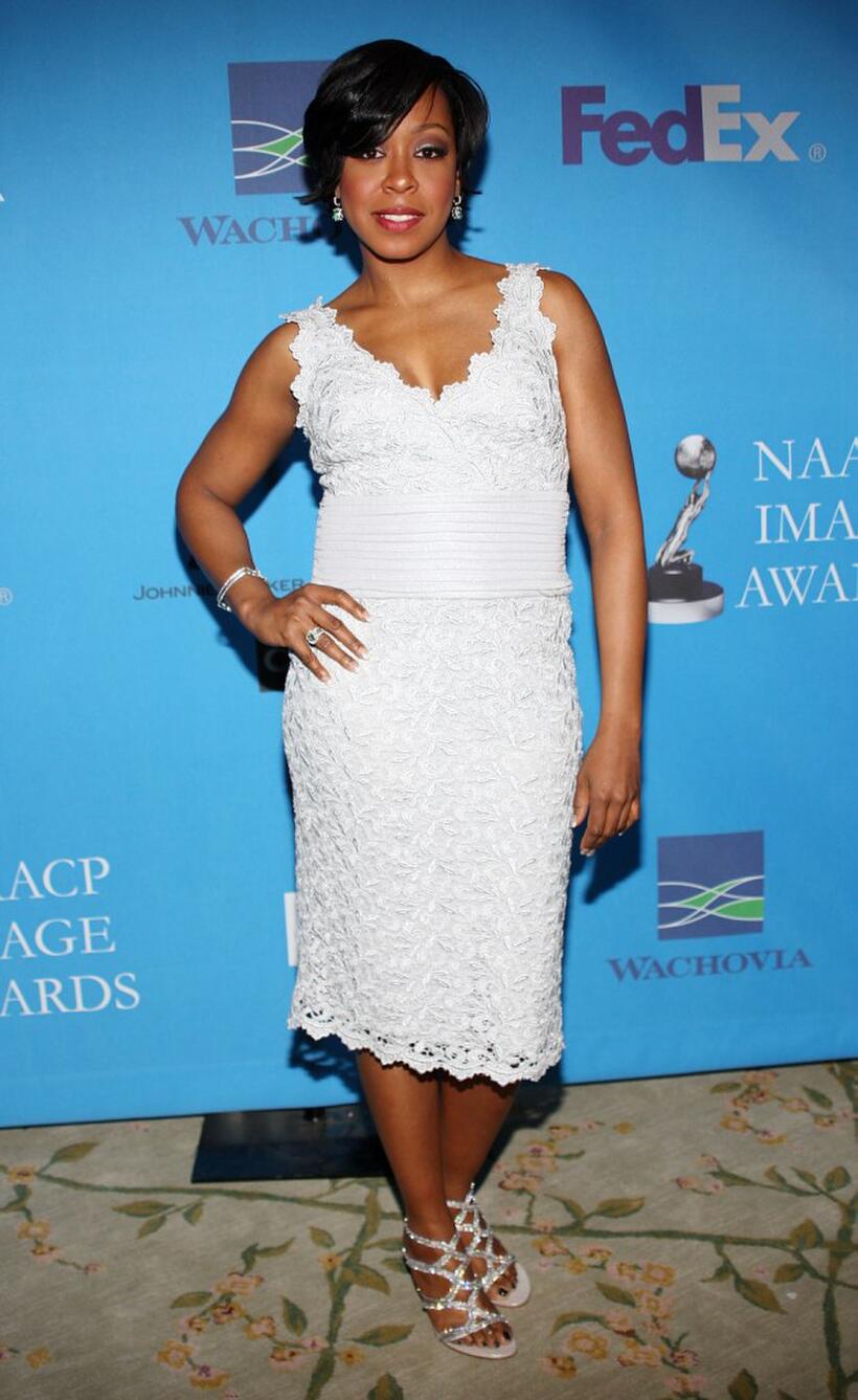 Tichina Arnold at the 39th NAACP Image Awards Nominee Luncheon.