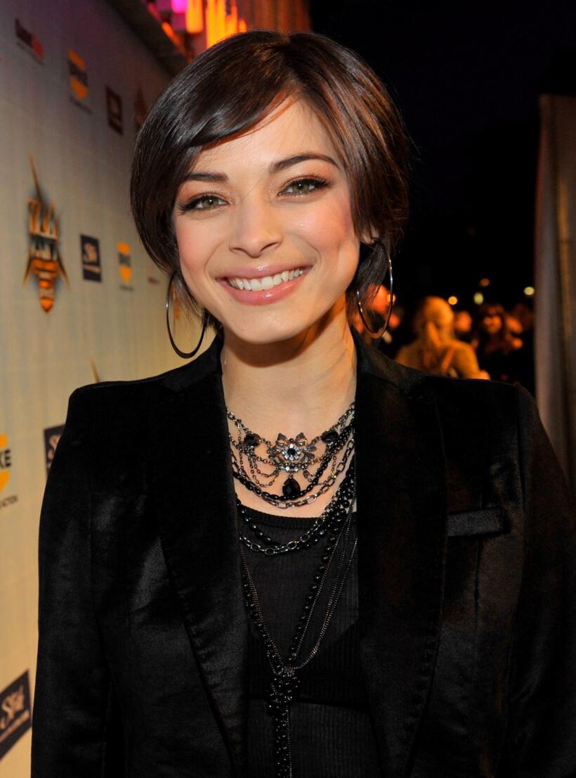 Kristin Kreuk at the Spike TV's 2008 "Video Game Awards."