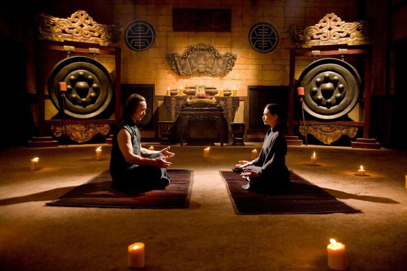 Kristin Kreuk as Chun-Li and Robin Shou as Gen in "Street Fighter: The Legend of Chun-Li."