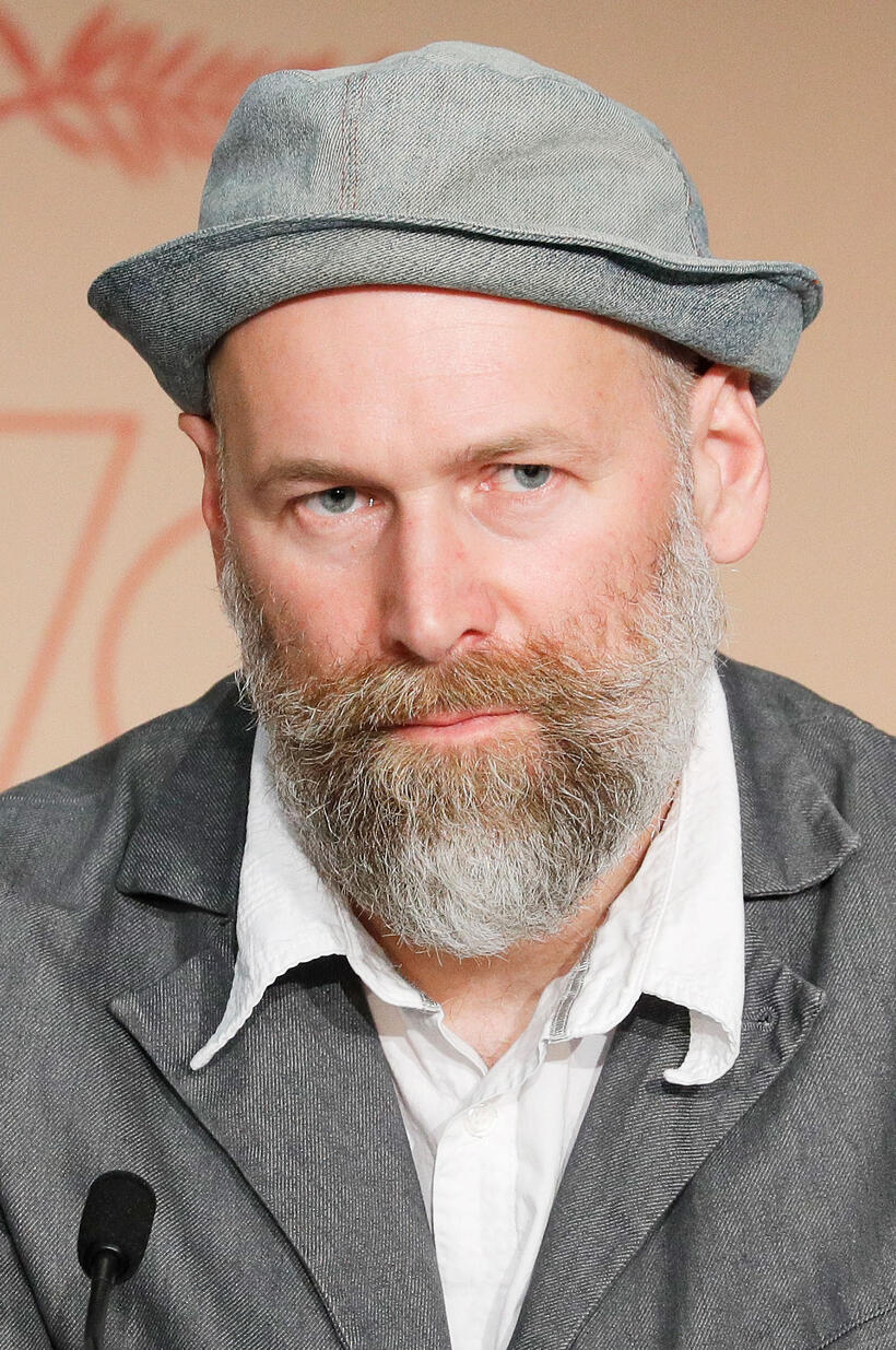 Mikhail Krichman at the "Loveless (Nelyubov)" press conference during the 70th annual Cannes Film Festival.