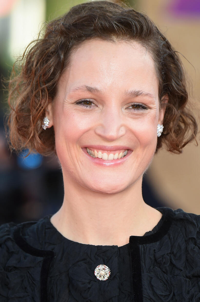 Vicky Krieps at the 45th Deauville American Film Festival award ceremony in Deauville, France.