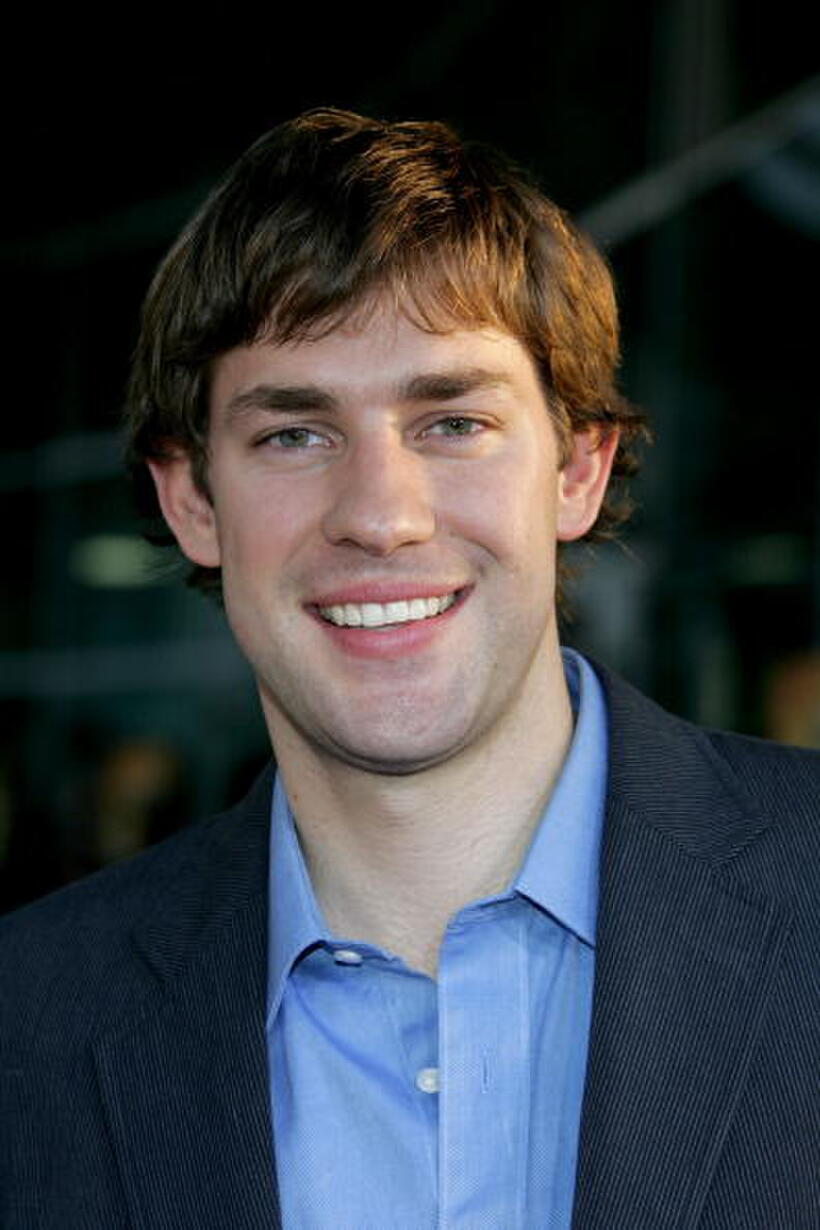 John Krasinski at the premiere of “The 40 Year-Old Virgin” in Hollywood, California. 