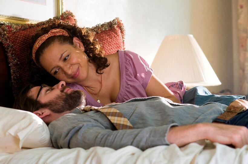 John Krasinski as Burt and Maya Rudolph as Verona in "Away We Go."