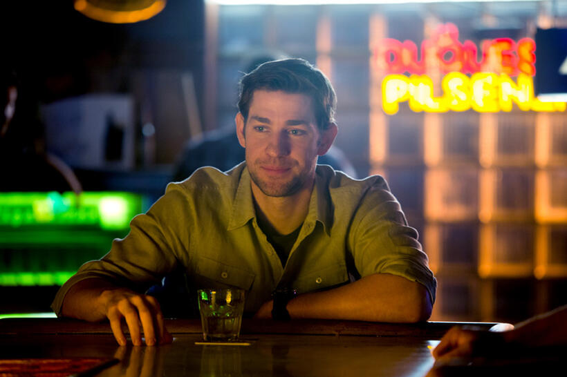 John Krasinski as Dustin Noble in "Promised Land."