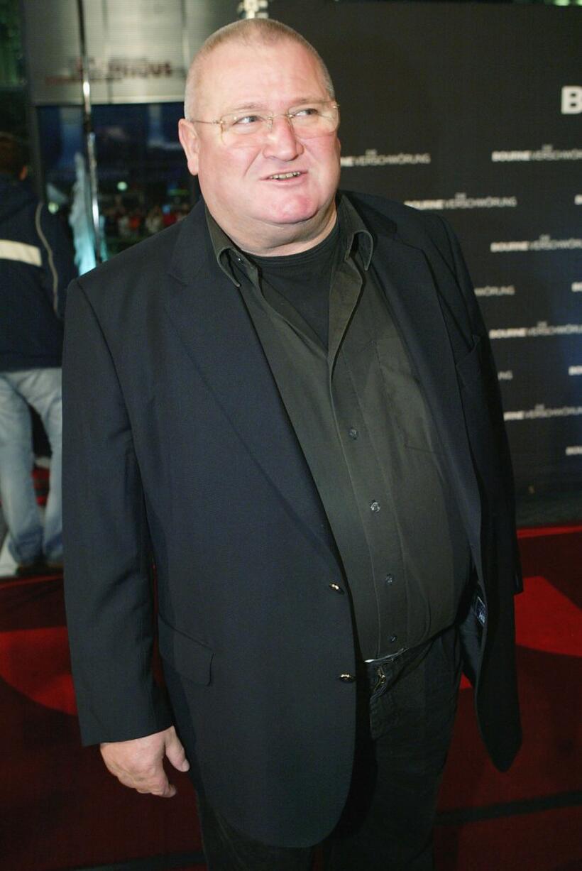 Horst Krause at the German premiere of "The Bourne Supremacy."