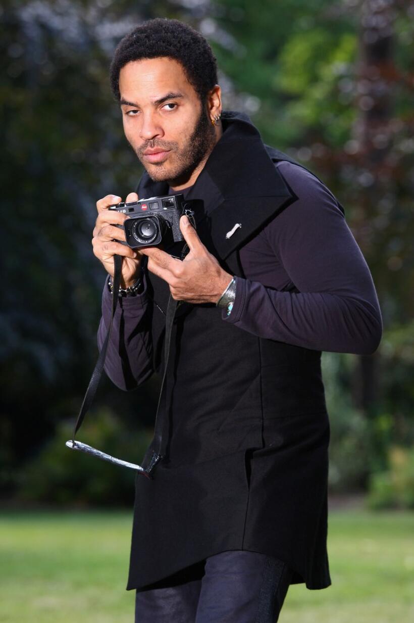 Lenny Kravitz at the promotion of "Let Love Rule" 2009 UK Tour.