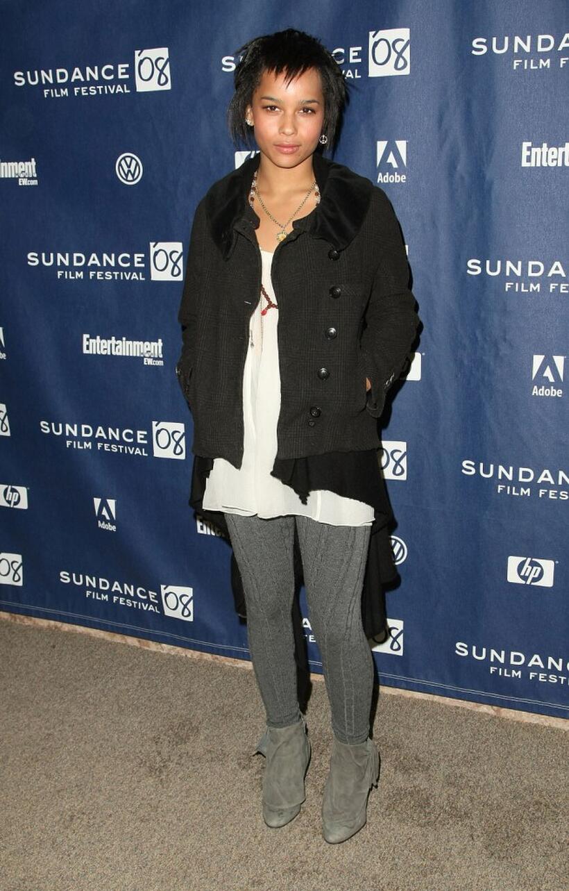 Zoe Kravitz at the premiere of "Assassination of a High School President" during the 2008 Sundance Film Festival.