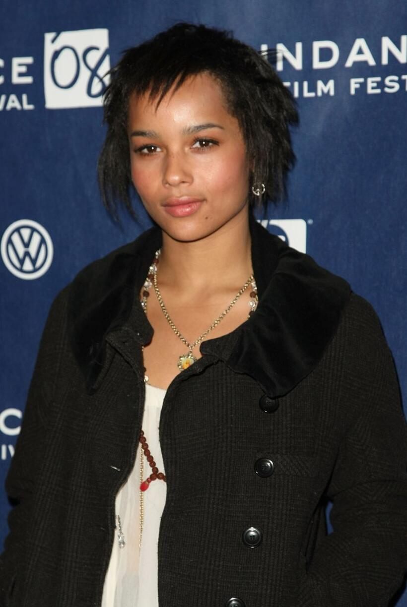 Zoe Kravitz at the premiere of "Assassination of a High School President" during the 2008 Sundance Film Festival.
