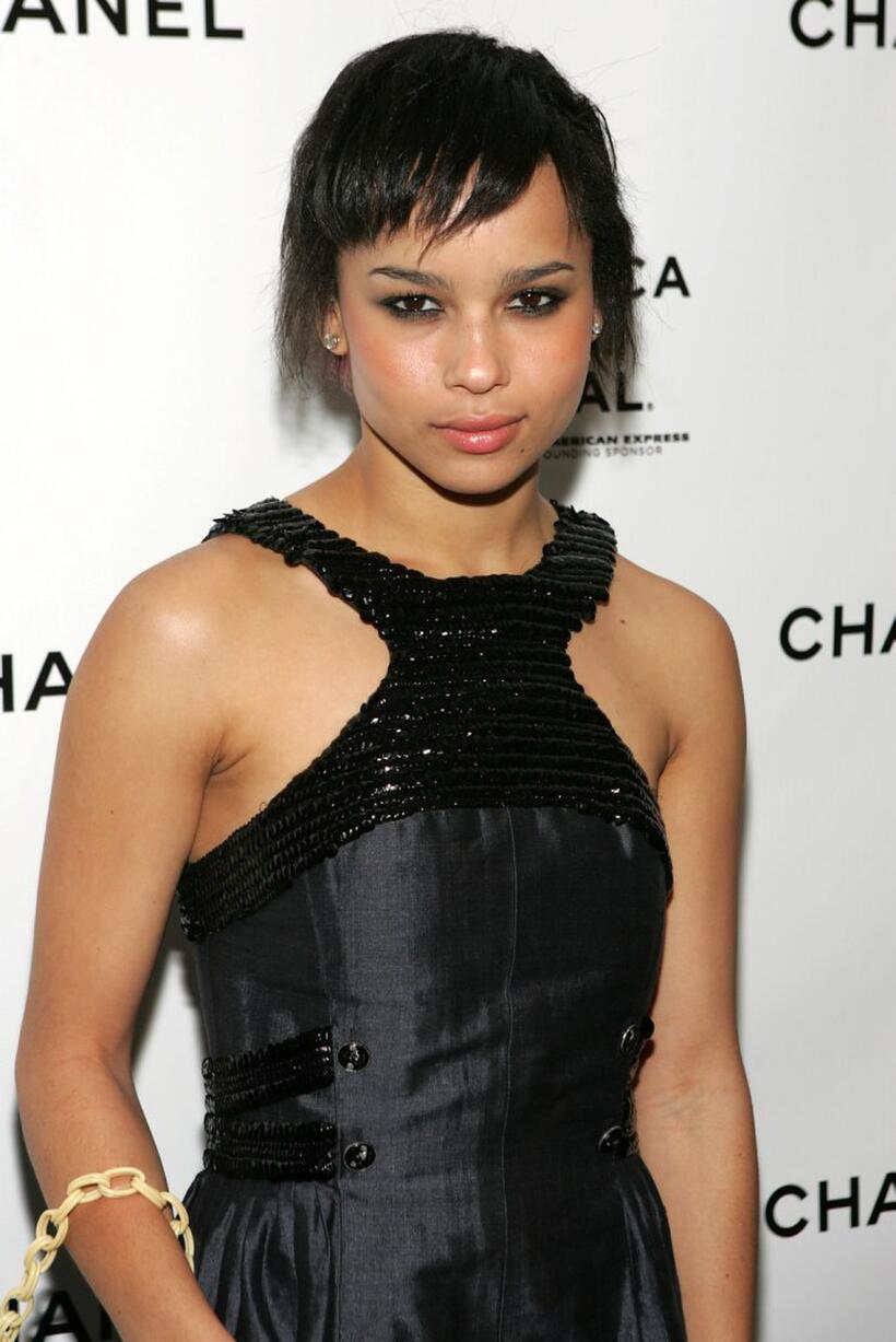 Zoe Kravitz at the Chanel Dinner during the 2008 Tribeca Film Festival.
