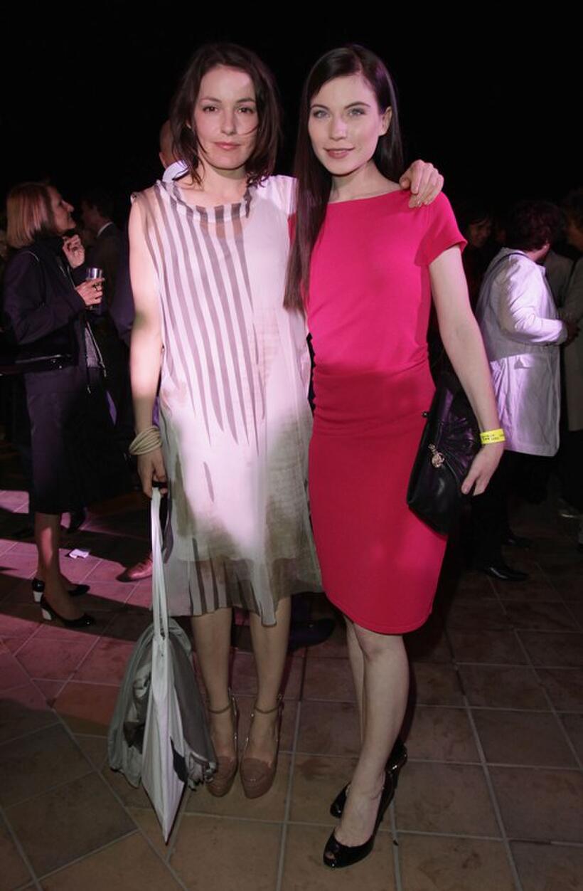 Nicolette Krebitz and Nora von Waldstaetten at the 63rd Annual Cannes Film Festival.