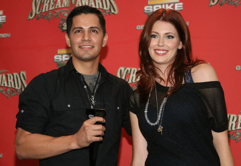 Jay Hernandez and Diora Baird at the Spike TV's "Scream Awards 2006."
