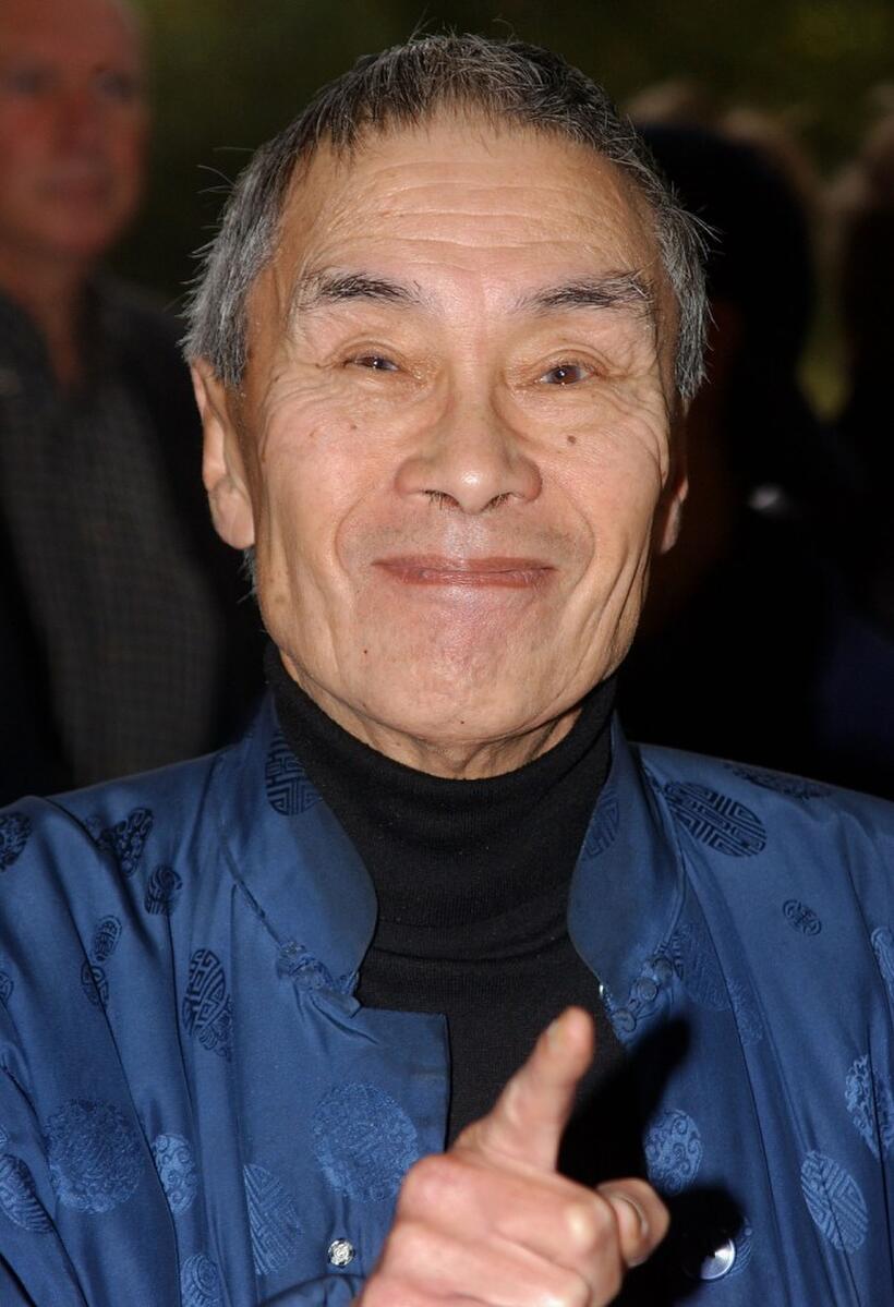 Burt Kwouk at the Tribute to Wendy Richard MBE, a tribute lunch to the Eastender's actress staged by The Heritage Foundation.