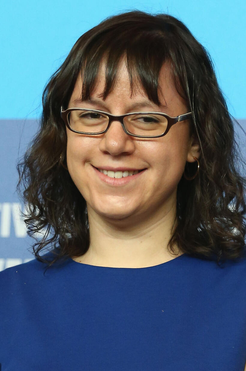 Joanna Arnow at the award winners press conference during the 65th Berlinale International Film Festival.