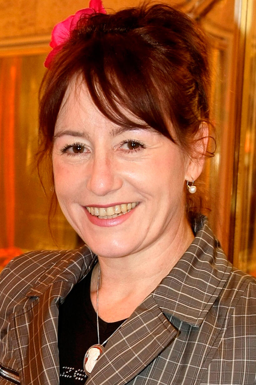 Ulrike Krumbiegel at the Germany premiere of "Die Woelfe."