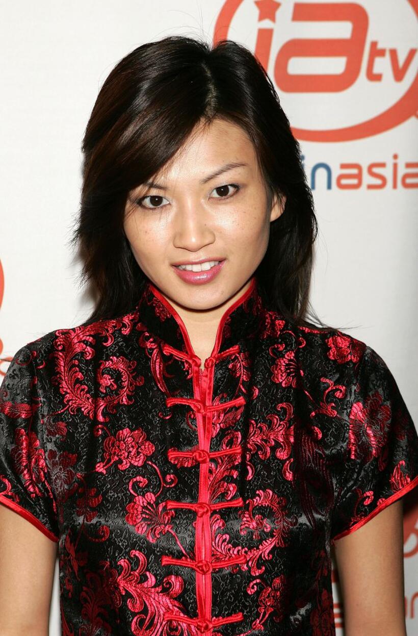 Michelle Krusiec at the party to celebrate the launch of ImaginAsian TV.
