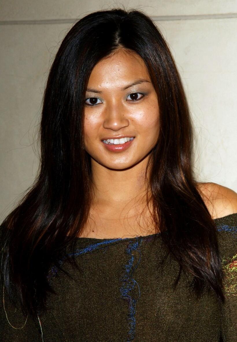 Michelle Krusiec at the Glaza Fashion Show For Arnolds All-Stars.