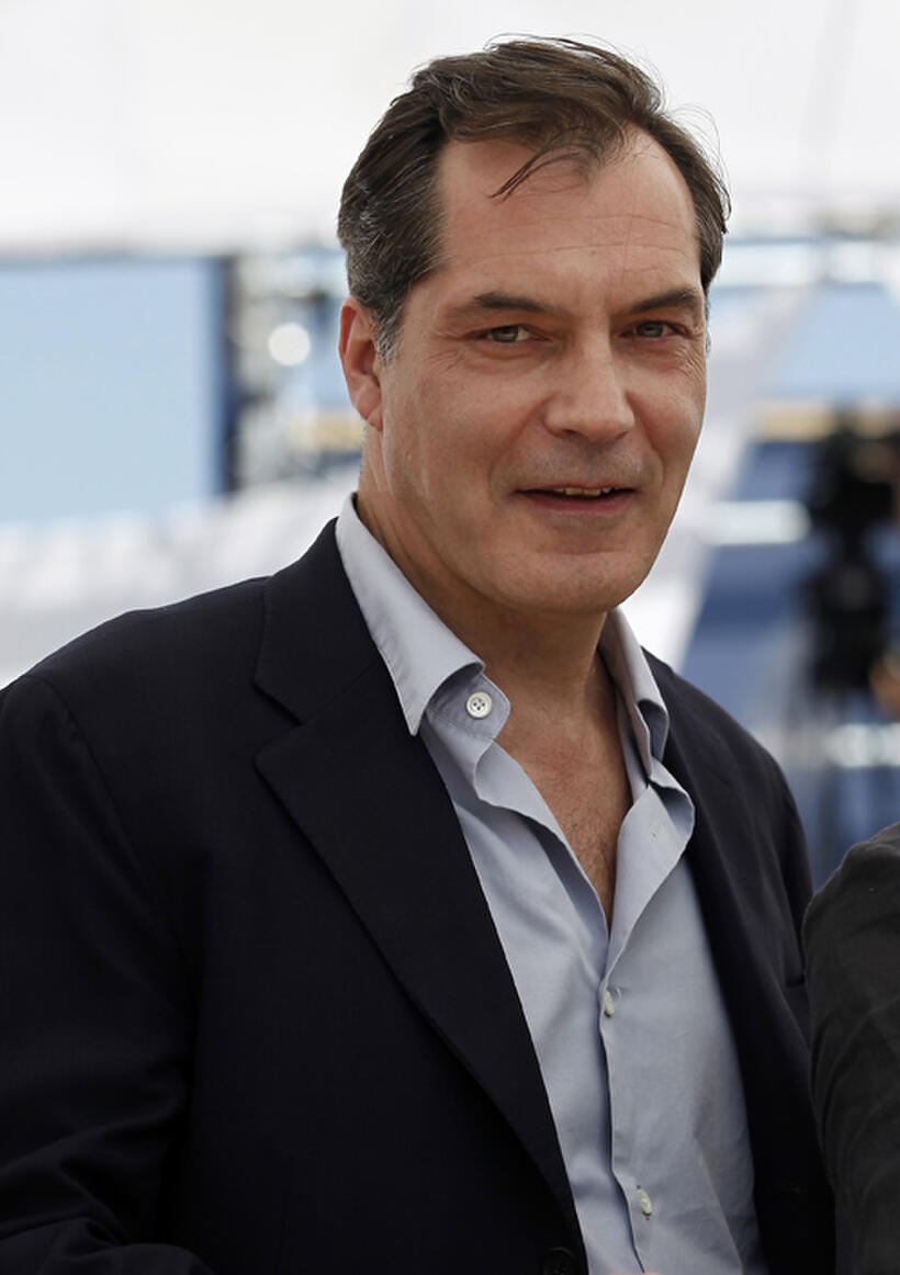 Samuel Labarthe at the photocall of "La Conquete" during the 64th Cannes Film Festival.