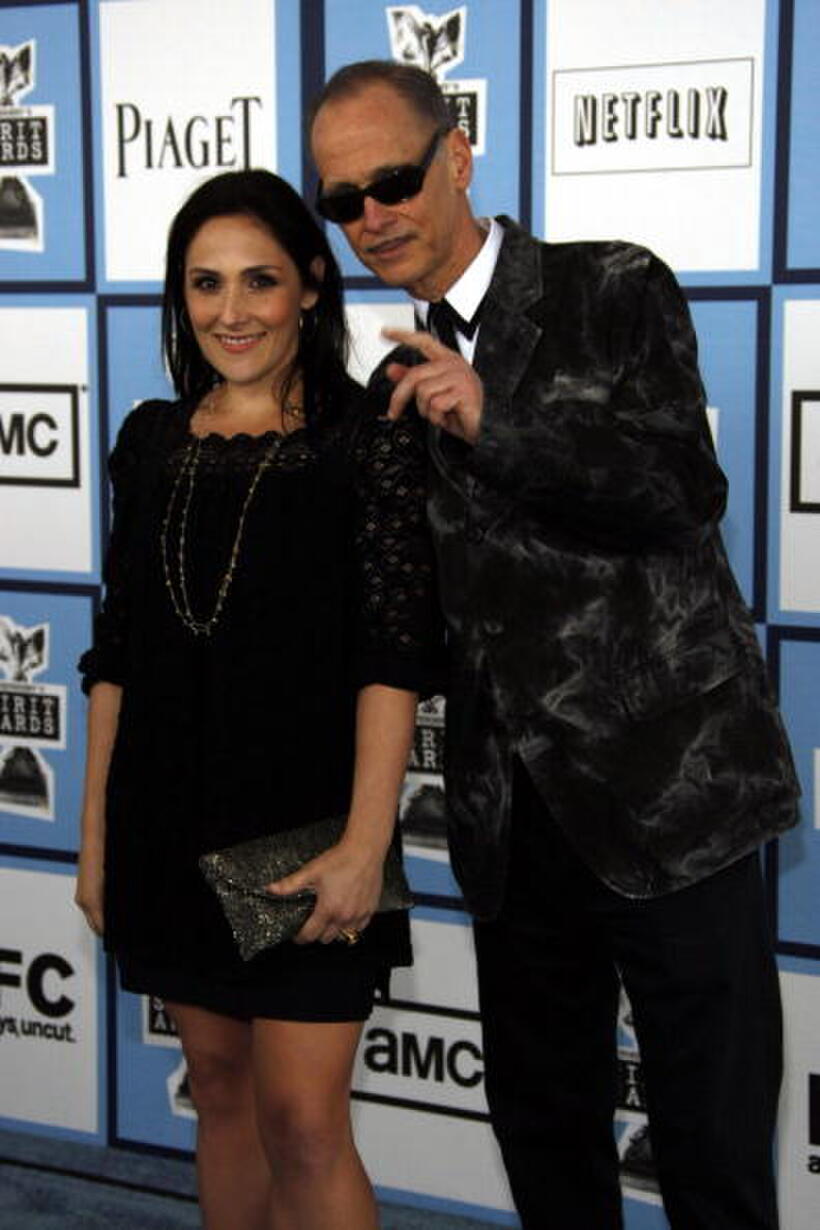 Ricki Lake and John Waters at the 2008 Spirit Awards in Santa Monica.