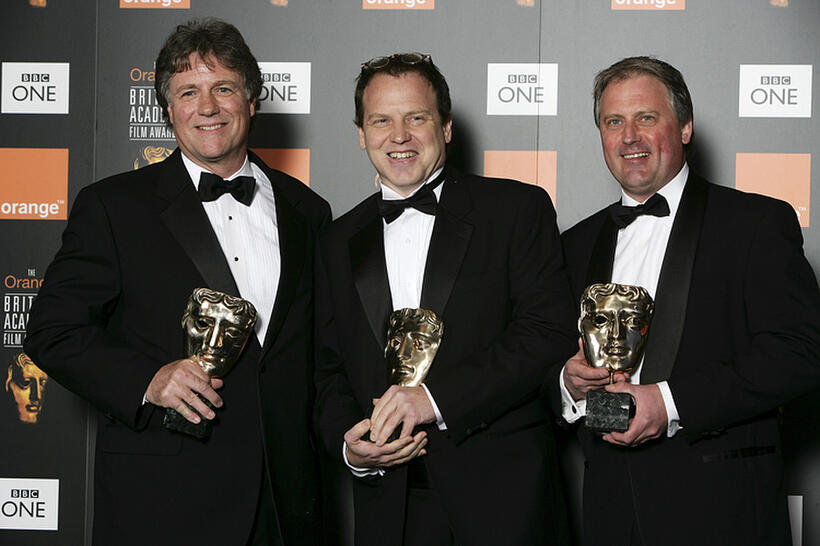 Peter Kurland and Guests at the Orange British Academy Film Awards (BAFTAs).