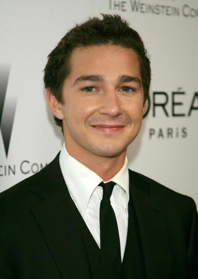 Shia LaBeouf at the Weinstein Company's 2007 Golden Globes after party in Beverly Hills.