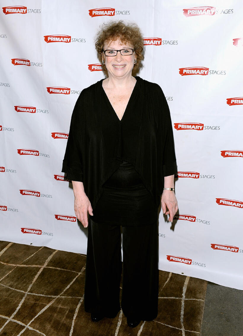 Marcia Jean Kurtz at the after party of the opening night of "Olive and the Bitter Herbs" in New York.