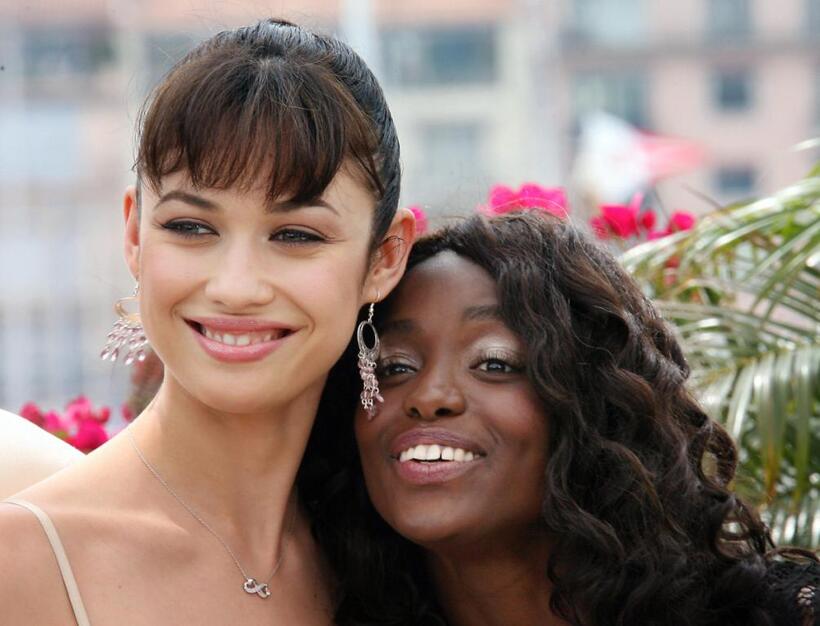 Olga Kurylenko and Aissa Maiga at the 59th edition of the International Cannes Film Festival.