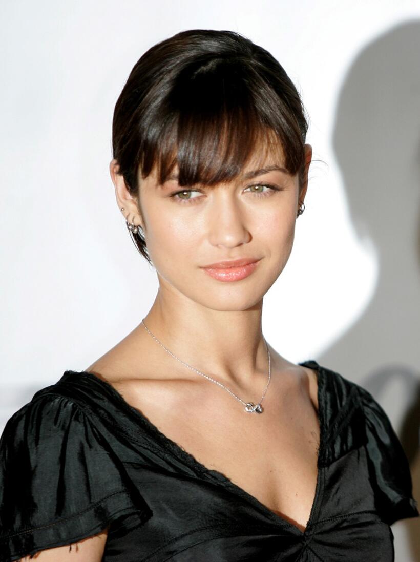 Olga Kurylenko at the photocall of "Quantum of Solace."