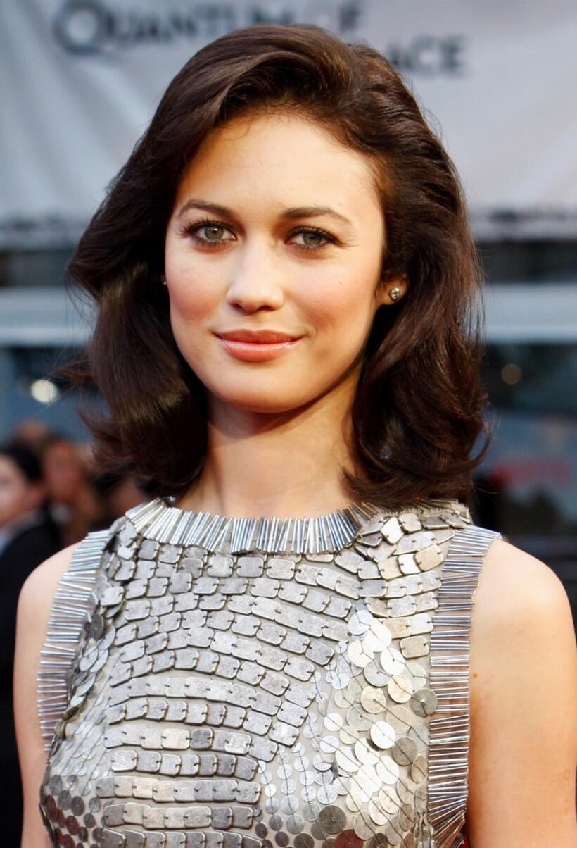 Olga Kurylenko at the Australian premiere of "Quantum of Solace."