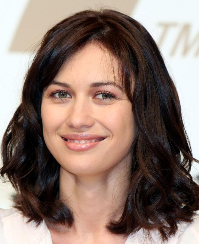 Olga Kurylenko at the press conference of "Quantum of Solace."