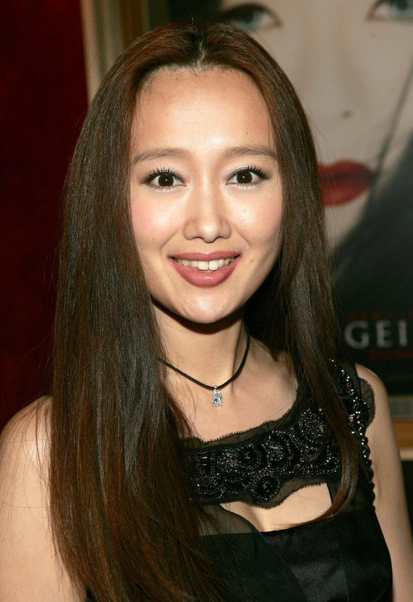 Youki Kudoh at the New York premiere of "Memoirs of a Geisha."