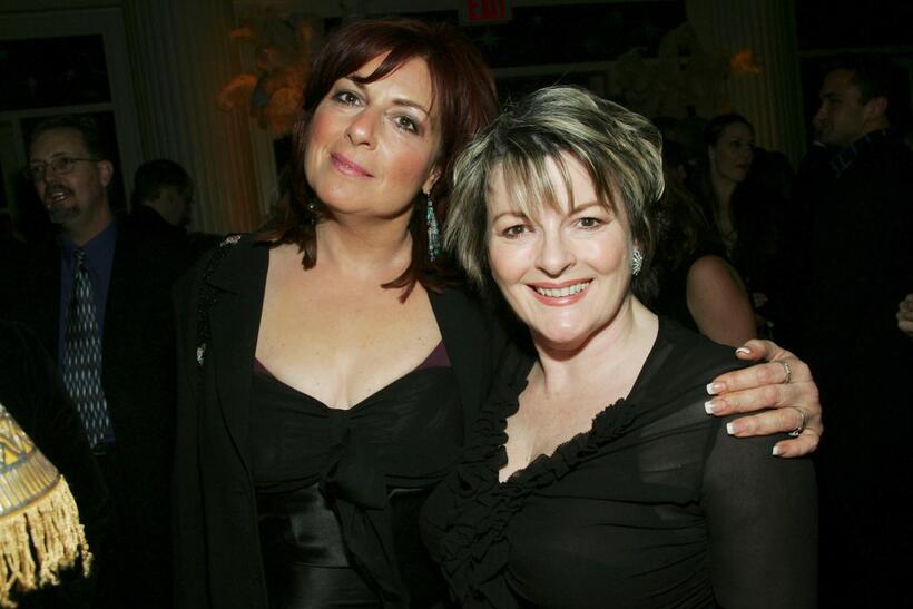 Caroline Aaron and Brenda Blethyn at the after party of the New York premiere of "Beyond The Sea."
