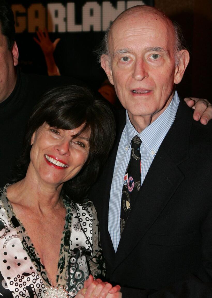 Adrienne Barbeau and Peter Boyle at the after party for the opening night of "The Property Known as Garland".