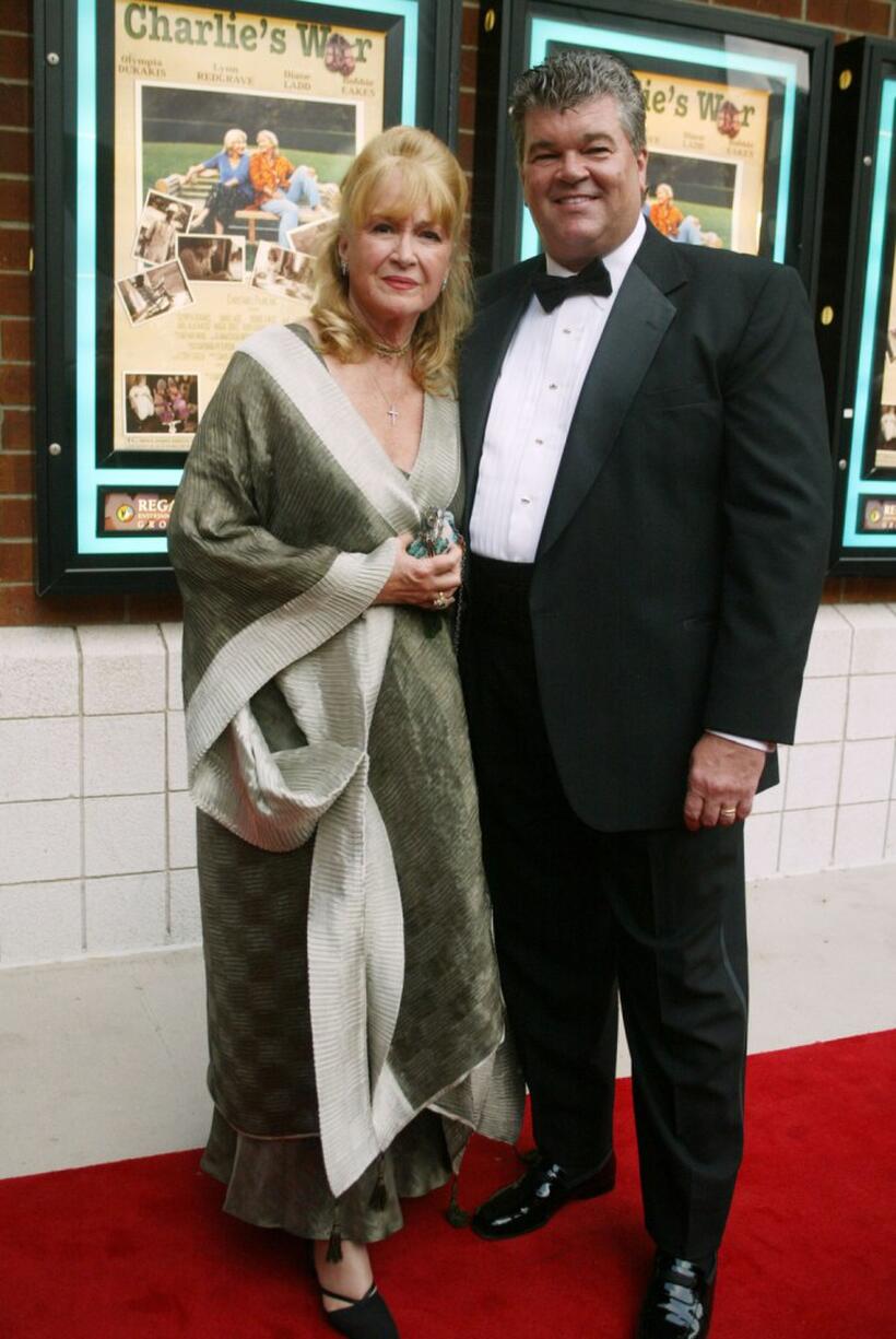 Diane Ladd arrives with companion at the Nashville Film Festival.