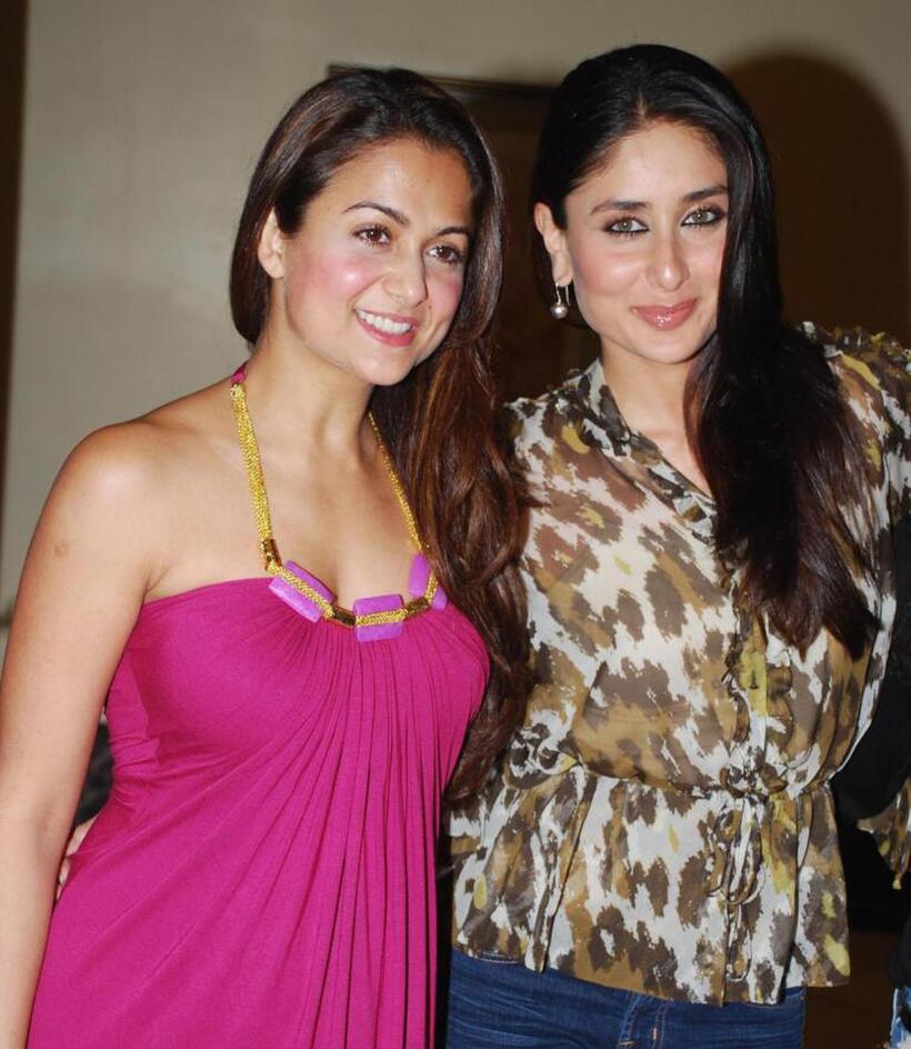 Amrita Arora and Kareena Kapoor at the launch party of "Kambakkhat Ishq."